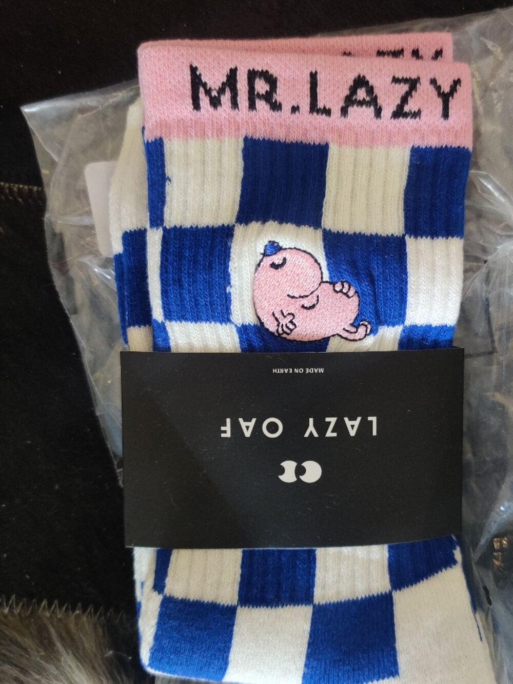 Lazy Oaf Mr Men Collection socks OS New UNISEX